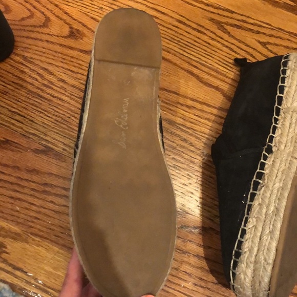 Sam Edelman black suede espadrilles - Picture 3 of 4